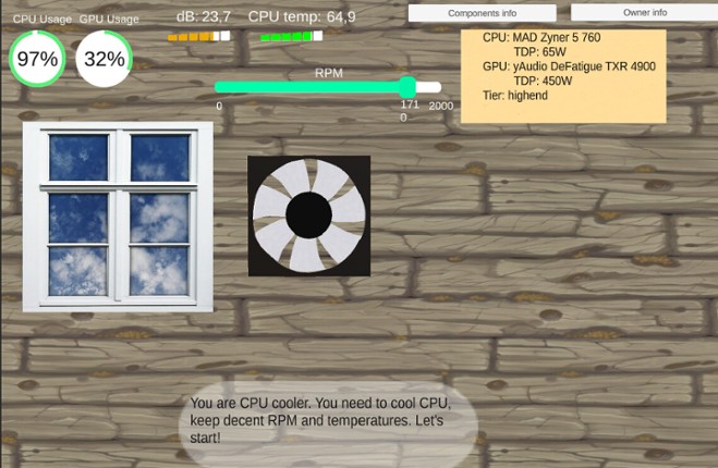 Cooling Simulator Image