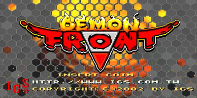 Demon Front / Moyu Zhanxian (68k label V105, ROM M105XX 08/05/02) (ARM label V105, ROM 08/05/02 S105XX) Image