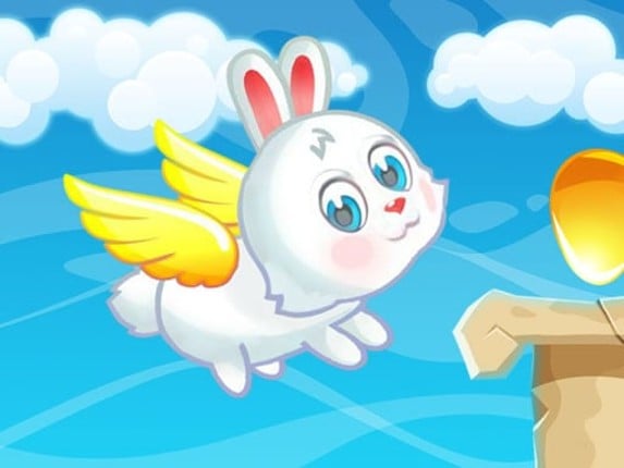 Easter Bunny Flying Game Cover