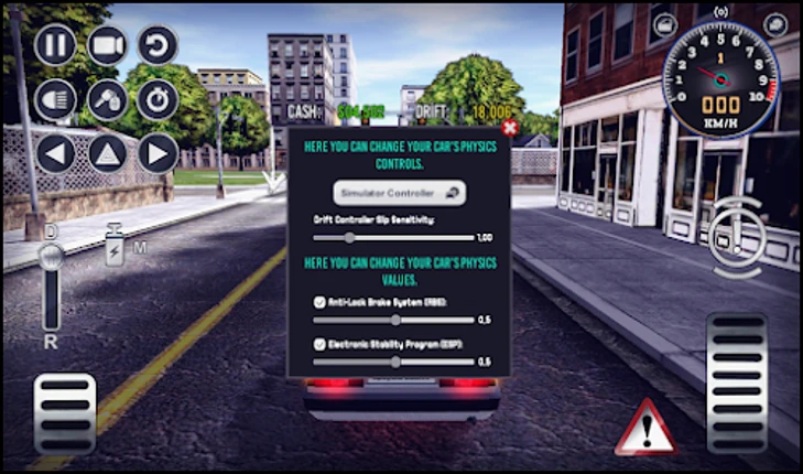 C63 Drift Simulator screenshot