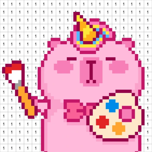 Games like Pixel Number Cute Coloring