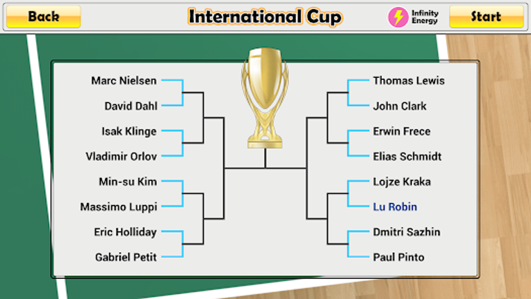 Virtual Table Tennis screenshot