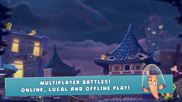 Worms W.M.D: Mobilize screenshot