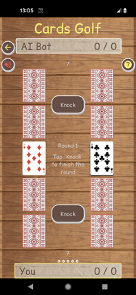 Cards Golf screenshot