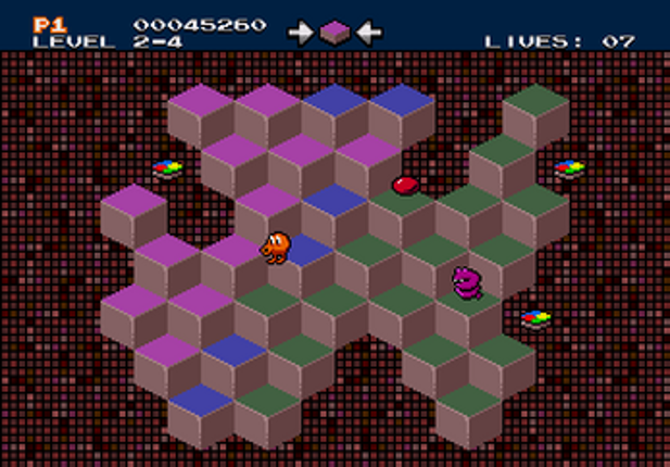 Mega Q*bert screenshot