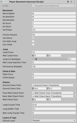 Platformer Video Examples screenshot