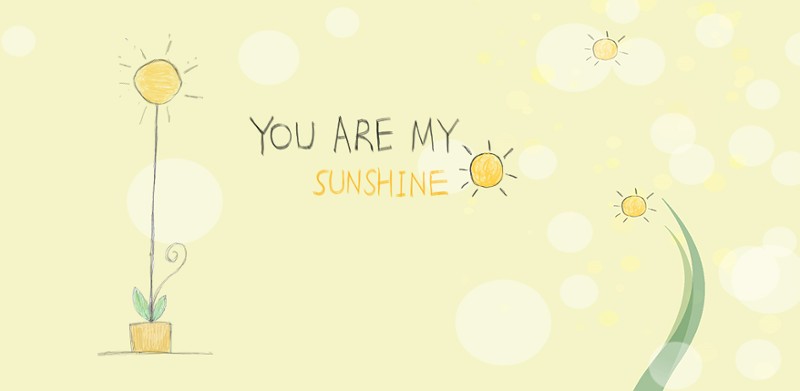 You Are My Sunshine Game Cover