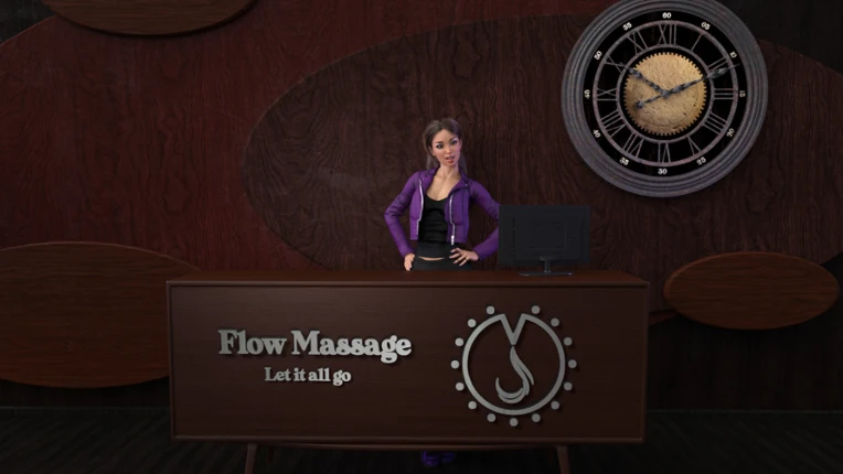 Lana and the Milking Table Image