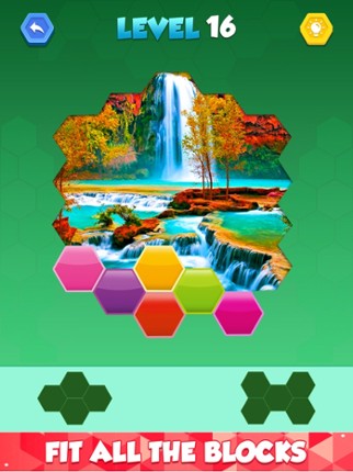 Jigsaw Hexa Puzzle Art screenshot