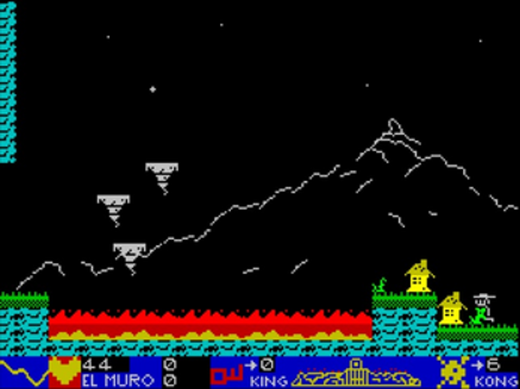 King Kong - Parte I: El Muro (ZX Spectrum) screenshot