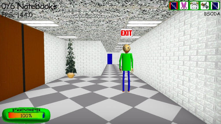 New Baldi's Basics Plus Remastered screenshot