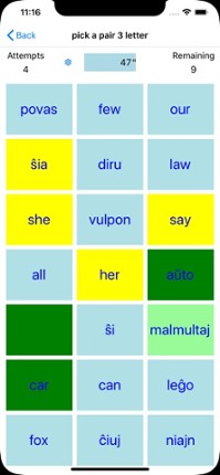 PickAPair Esperanto - English Image