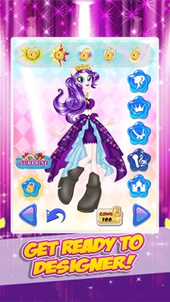 Pony Rainbow Friendship Dress Up Games screenshot