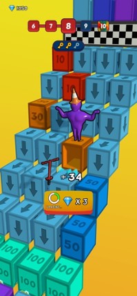 Pop It Run! 3D screenshot