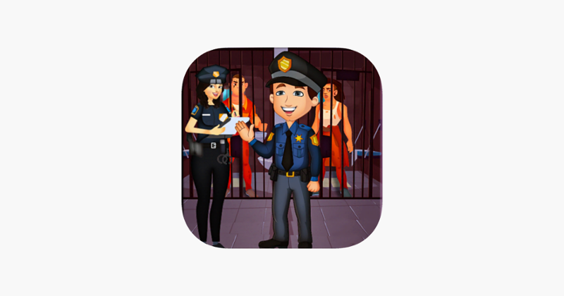 Pretend Police station Game Game Cover