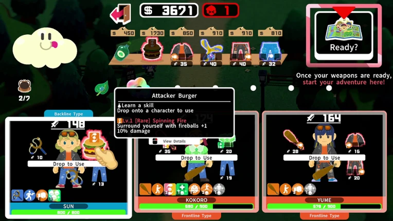 SUMMER ROAD 10-Minute Auto Roguelite screenshot