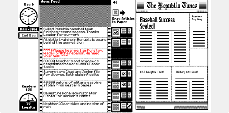 The Republia Times screenshot