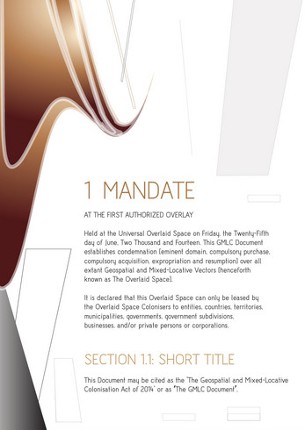 T[he]Issue: The Geospatial and Mixed-Locative Colonisation Act of 2014 screenshot