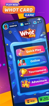 Whot King screenshot