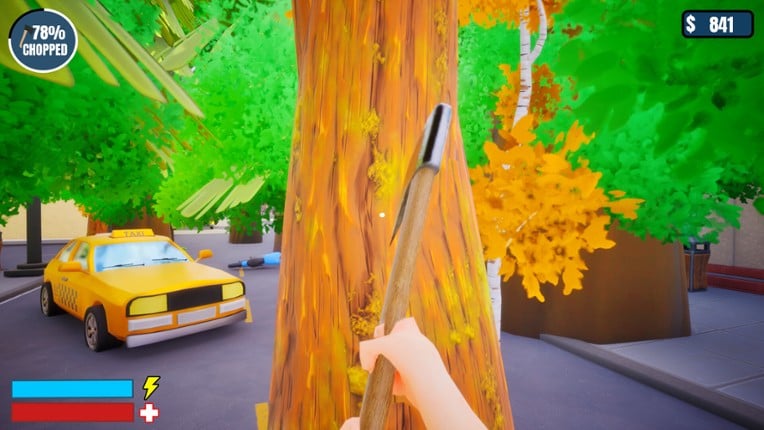 A Game About Cutting A Tree Image