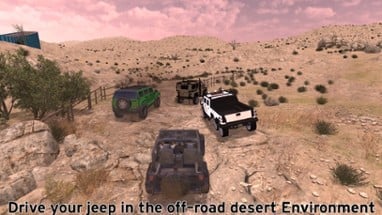 Desert Off-road Jeep Racing 3D Mountains Climb Image