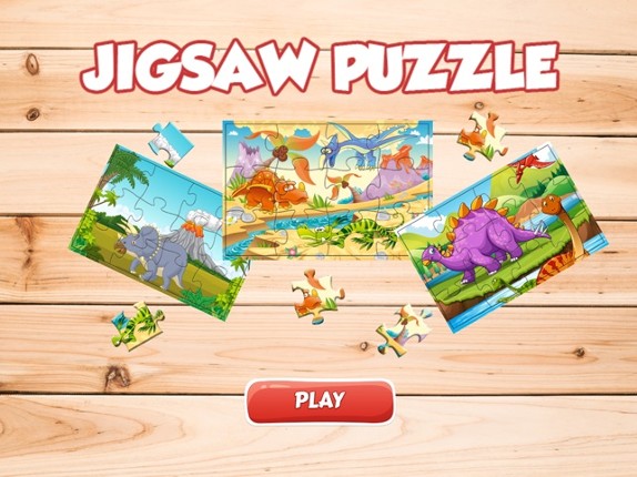 Dinosaur Jigsaw Puzzles Games for Kids and Toddler screenshot