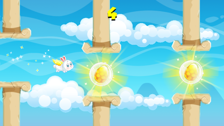 Easter Bunny Fly - Easter Game Image