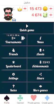 Mau Mau Online screenshot