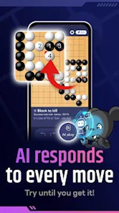 Go Challenger-Go game(Tsumego) screenshot