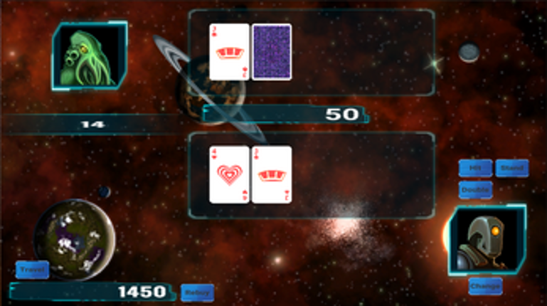 Deep Space BlackJack screenshot