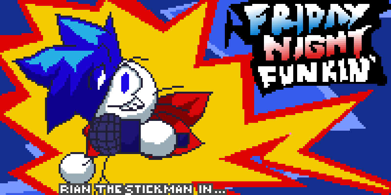 Friday Night Funkin' X Rian the Stickman Image