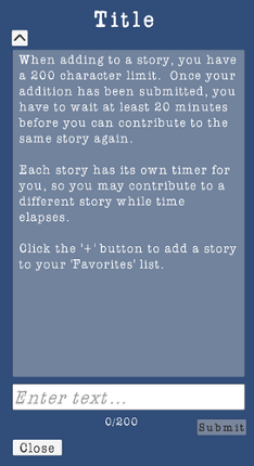 GhostWriter - A collaborative, anonymous, creative writing experiment. Image