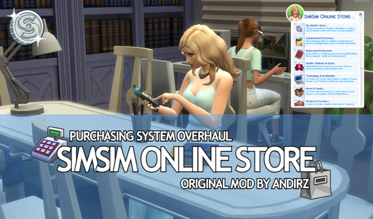 SimSim Online Store Game Cover