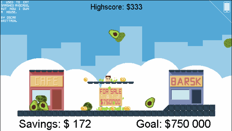 I used to eat smashed avocado, but now I own a house screenshot