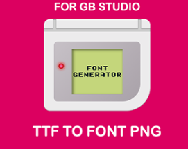 GB Studio - Font Generator Image