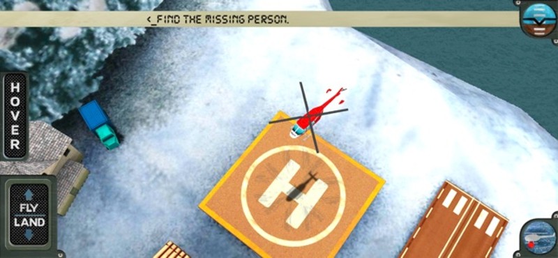 Helicopter Rescue Team Game screenshot