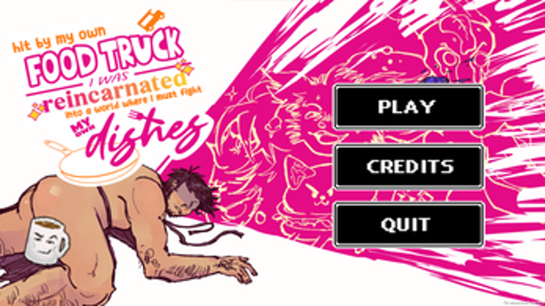 Hit by my own food truck, I was reincarnated into a world where I must fight my own dishes! Image