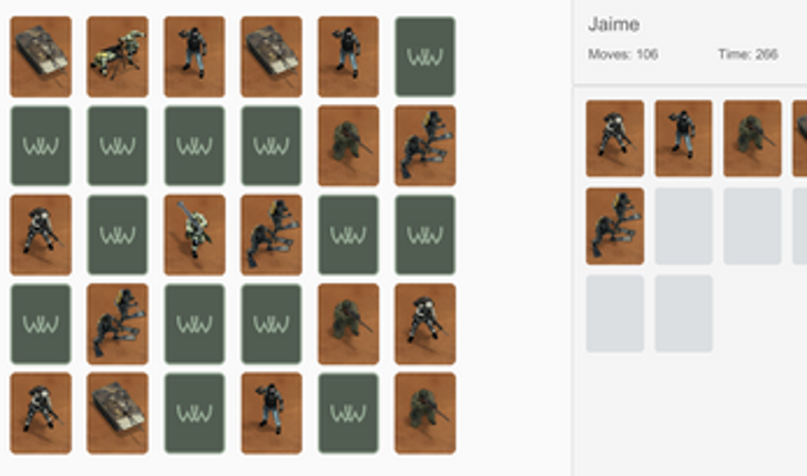 Matching Soldiers Image