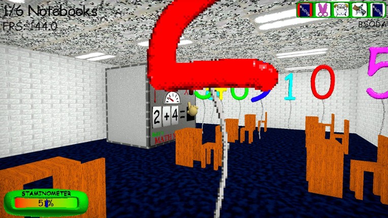 New Baldi's Basics Plus Remastered screenshot