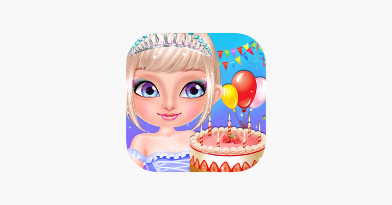 Princess Salon Birthday Party - Queen Makeover Game Cover