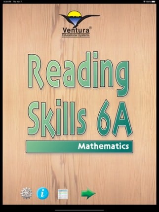 Reading Skills 6A screenshot