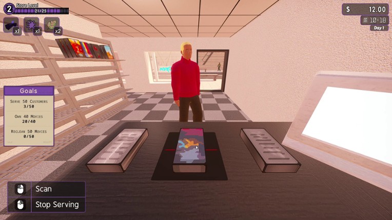 Rental Store Simulator screenshot