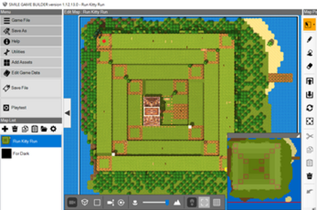 Run Kitty Run: Smile Game Builder Version Image