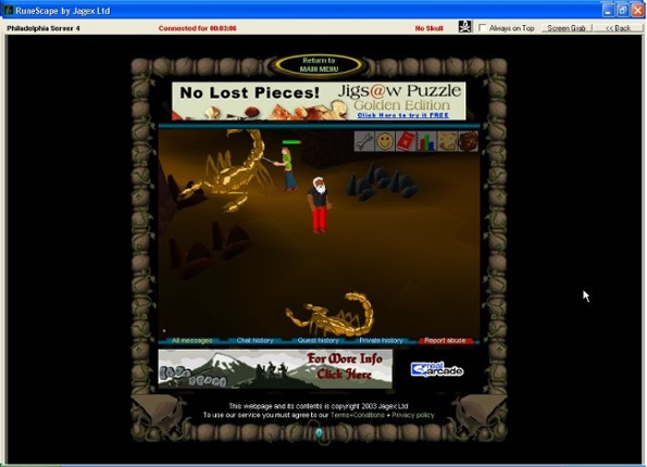 Runescape Classic screenshot