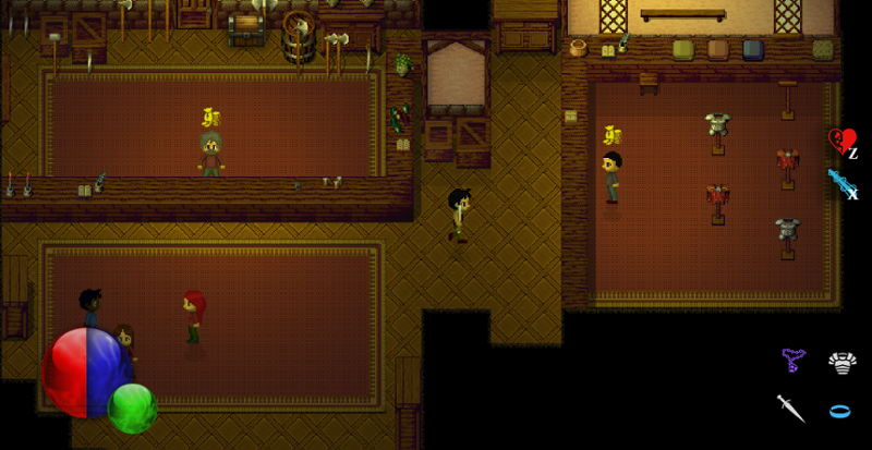 The Time Traveler - choices and consequences ARPG screenshot