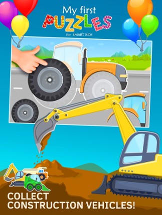 Tractor Jigsaw Puzzles Games free for Toddlers Image