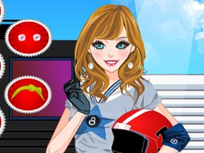 American Football Girl Image