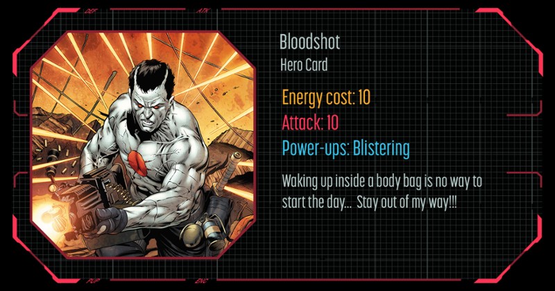 Battles of the Valiant Universe CCG screenshot