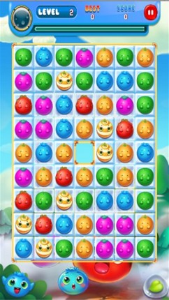 Candy Fruit Mania - Top Free Matching 3 Farm Jelly for Kids and Fiends! screenshot