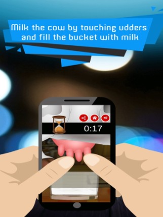 Cow Milk Game screenshot